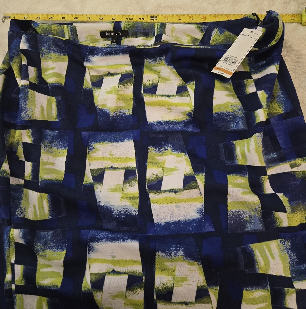 3x Side Zip Relativity Skirt